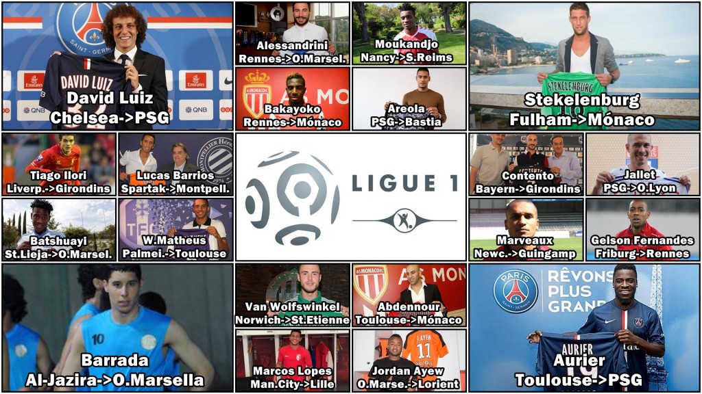 Grandes fichajes Ligue 1