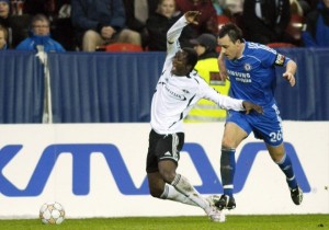 photoblog Una accion tipica de John Terry (Rosenborg 0 - Chelsea 4)