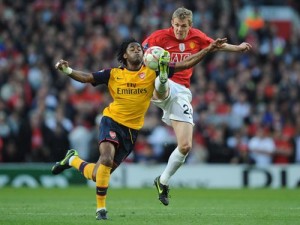 Fletcher vs arsenal