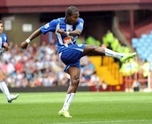 Aston Villa V Wigan Athletic. Barclays Premier League