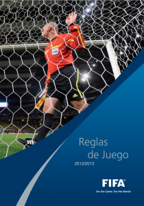 Portada de las Reglas de Juego de la FIFA 2012/2013 (Foto: es.fifa.com)