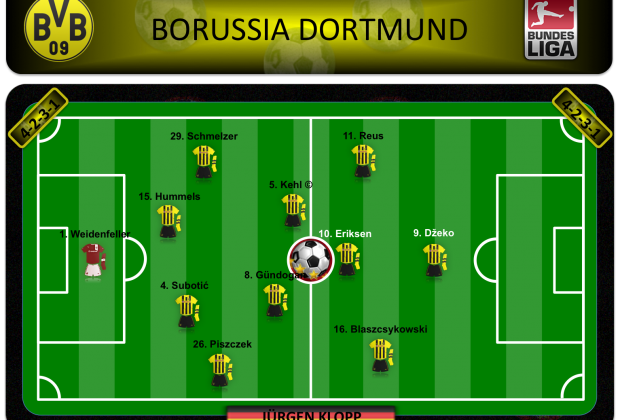 Borussia 09v Dortmund 2013/2014