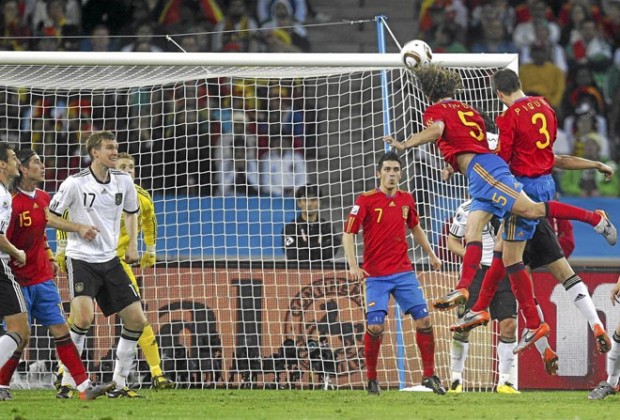 Puyol, el día que saltó más alto (Foto: marca.com)