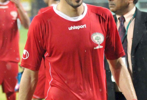 Ashraf Nu'man doble goleador en semifinales. (Foto: www.footballpalestine.blogspot.com)