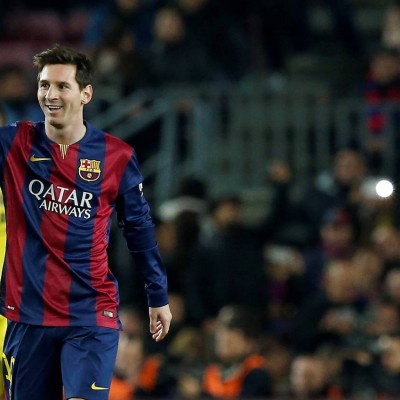 Messi festeja gol