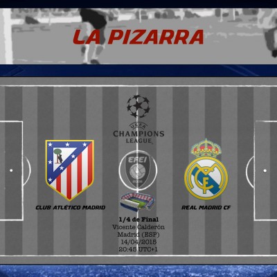 UEFA Champions League Atletico Real Madrid La Pizarra